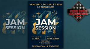 soirée jam session du 24 juillet